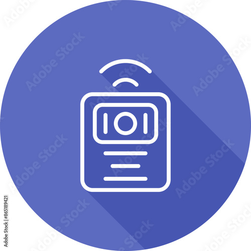  Wireless Intercom Vector Icon