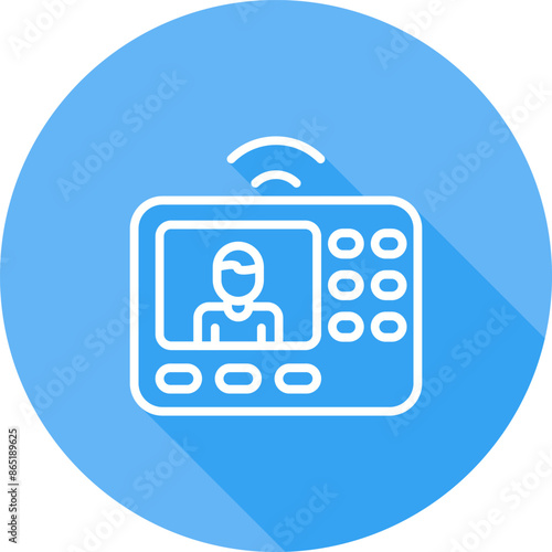 Intercom System Vector Icon