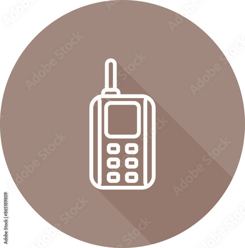 Walkie Talkie Vector Icon