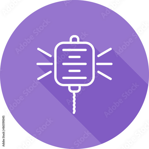  Police Radio Vector Icon