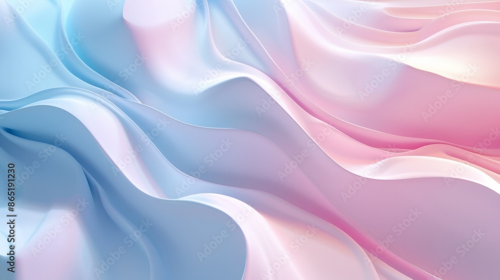 Abstract white flowing waves Abstract white flowing waves