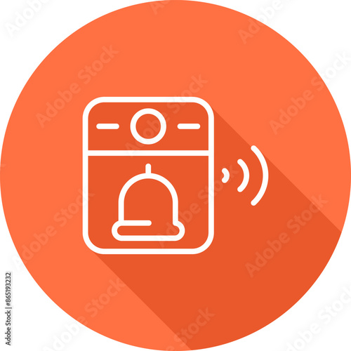 Video Doorbell Vector Icon