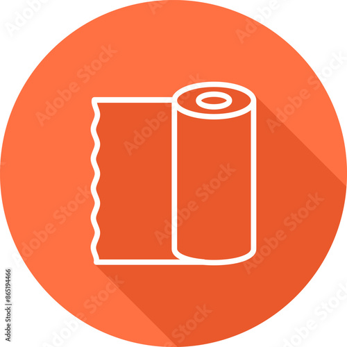Plastic sheeting Vector Icon