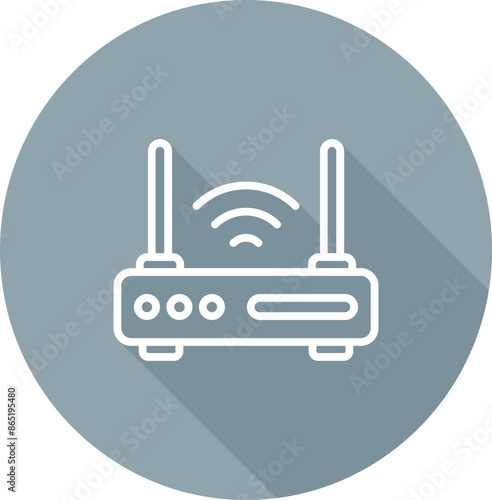 Router Vector Icon