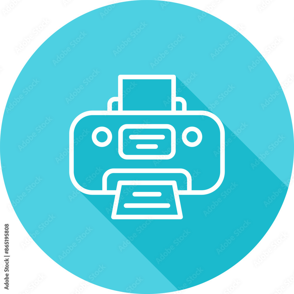 Printer Vector Icon Printer Vector Icon