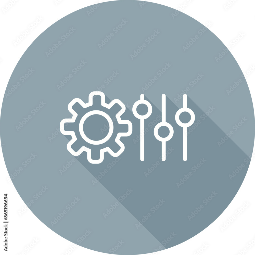 Settings Vector Icon Settings Vector Icon