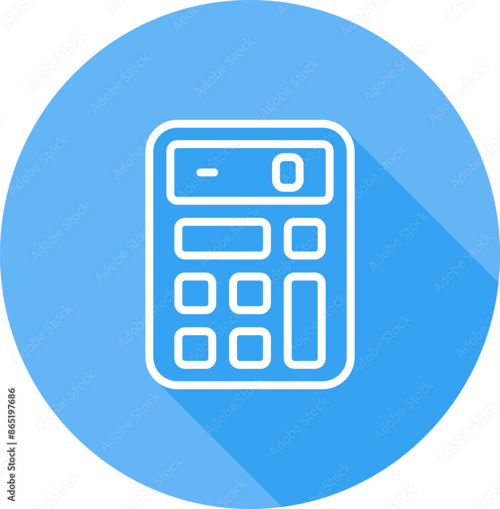 Calculator Vector Icon Calculator Vector Icon