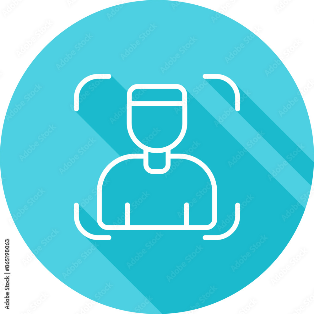 Portrait Vector Icon Portrait Vector Icon