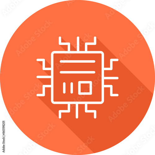 Microchip Vector Icon