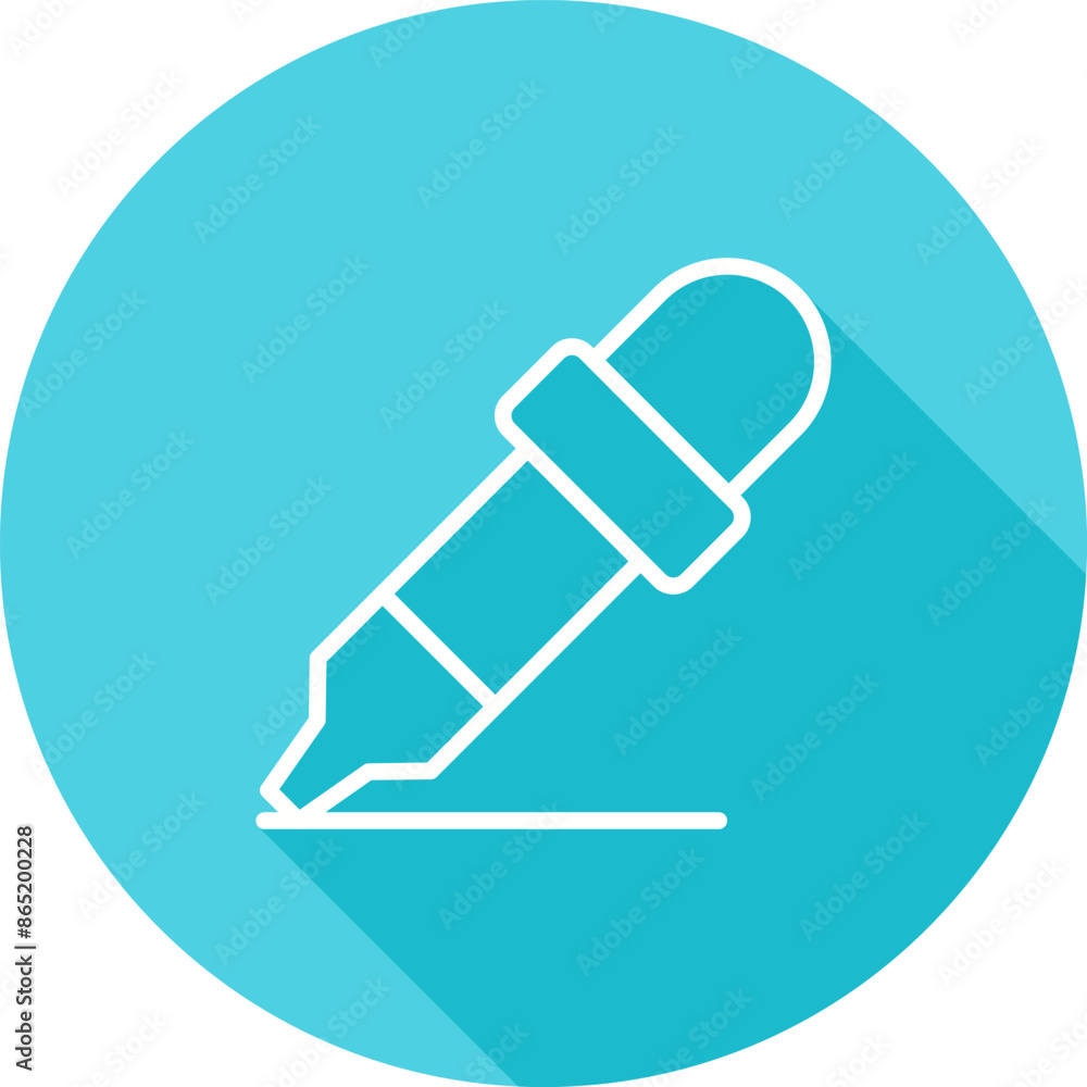 Eyedropper Vector Icon Eyedropper Vector Icon