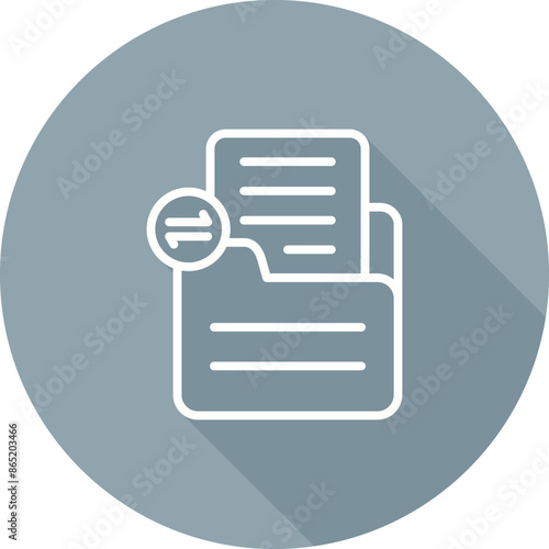 Document Share Vector Icon
