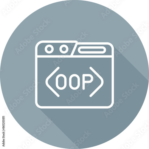 OOP Vector Icon