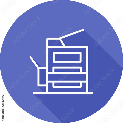 Copy Machine Vector Icon