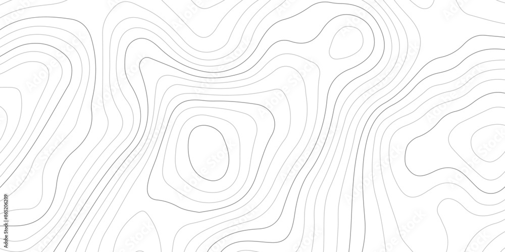 Abstract black and white wavy topography map background. Topography relief and topographic map wave line background. Vector illustration. Abstract black and white wavy topography map background. Topography relief and topographic map wave line background. Vector illustration.