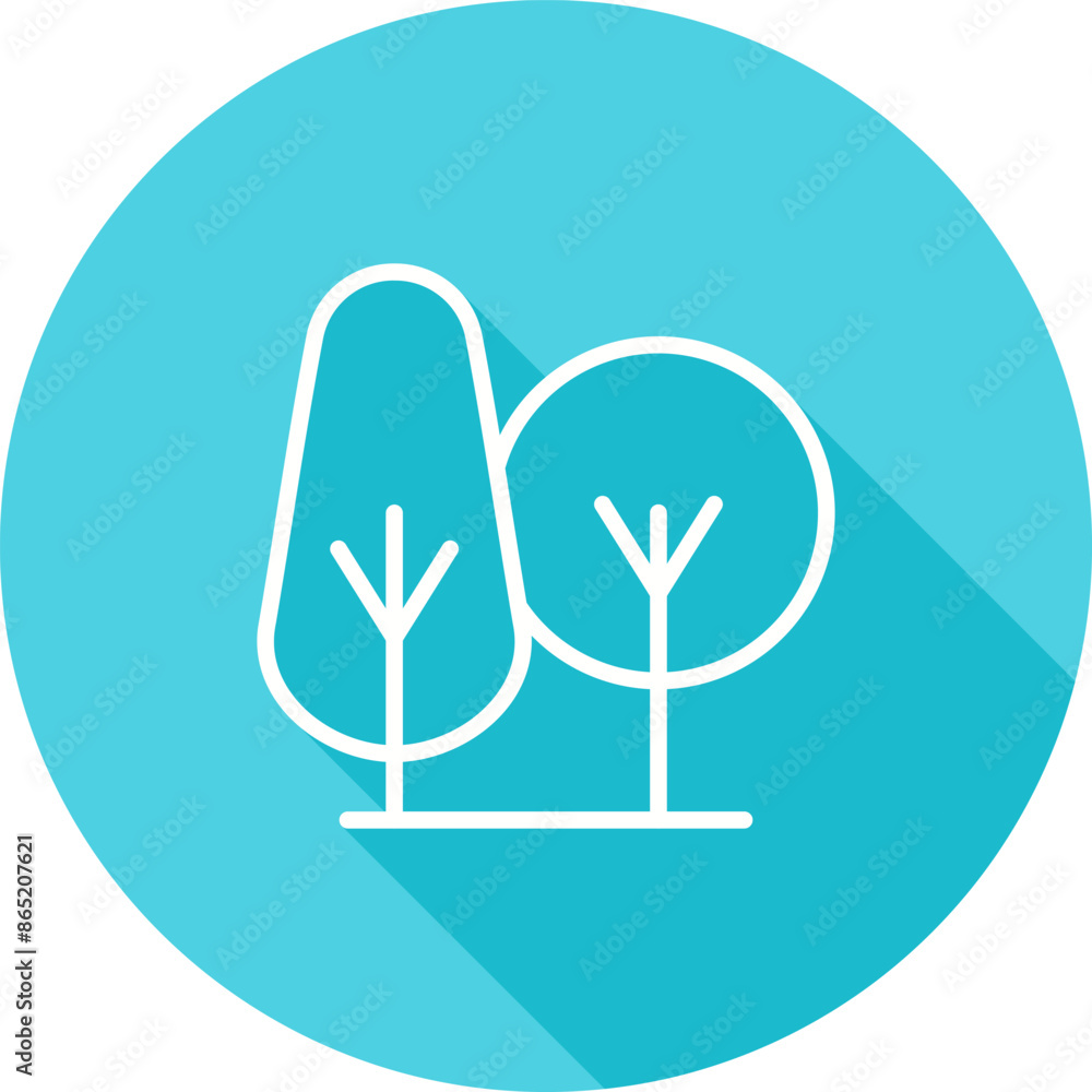 Trees Vector Icon Trees Vector Icon