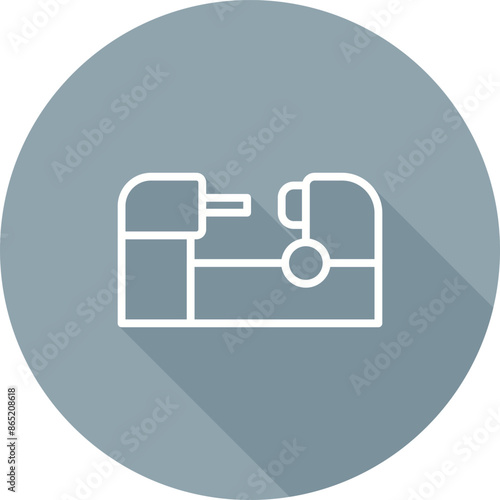 Lathe Vector Icon