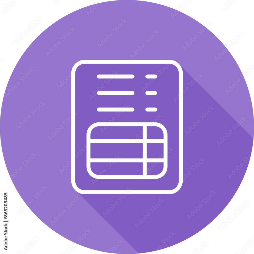 File Invoice Vector Icon File Invoice Vector Icon