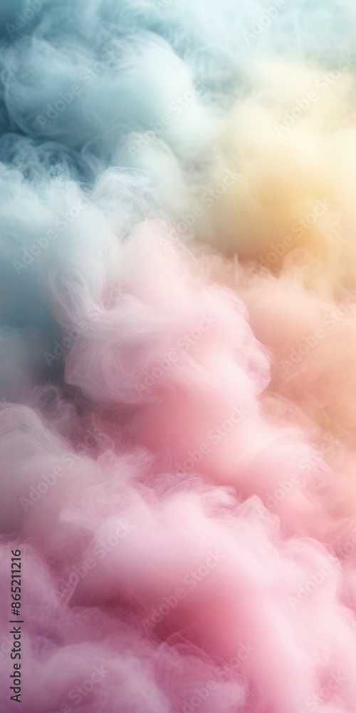 Fototapeta premium Soft pastel-colored fluffy texture background. Macro shot for design and print.