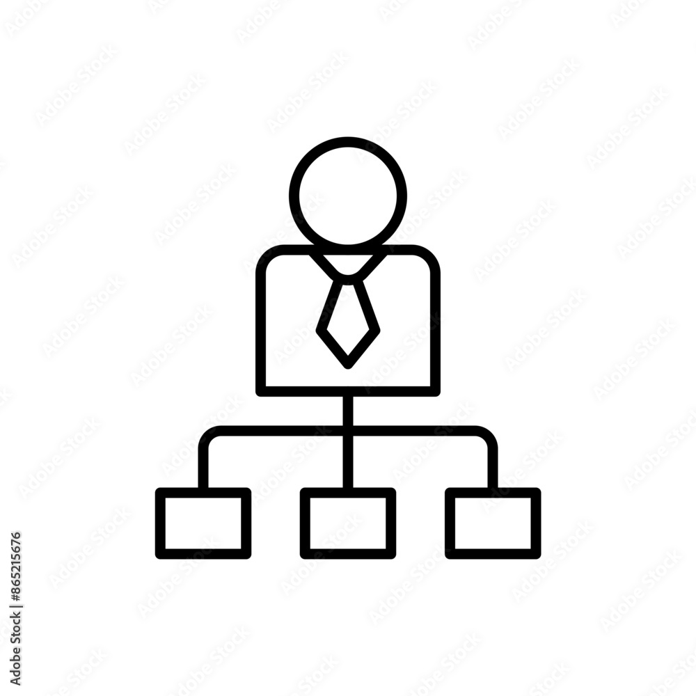 Leader management outline icons, minimalist vector illustration ,simple transparent graphic element .Isolated on white background Leader management outline icons, minimalist vector illustration ,simple transparent graphic element .Isolated on white background