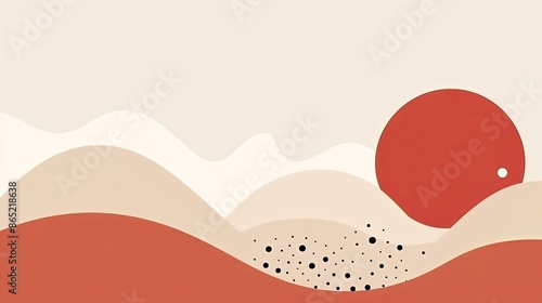 flat abstract minimalist background wallpaper