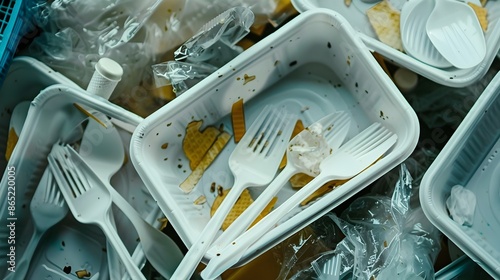 Discarded Single Use Cutler...