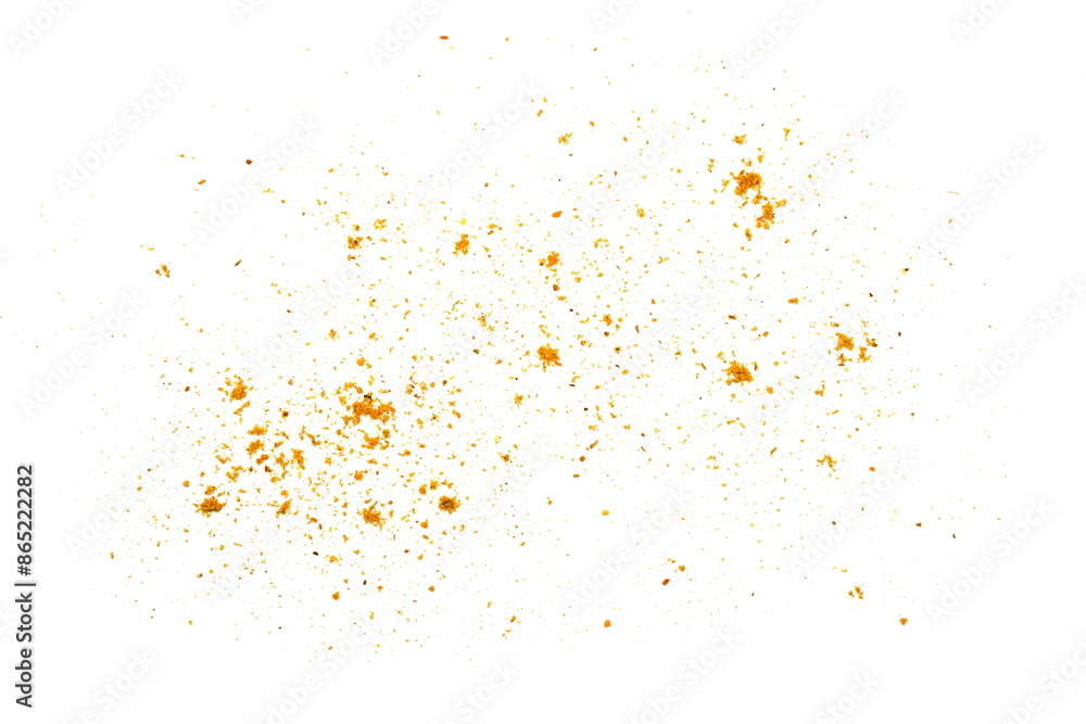 curry powder isolated on white background curry powder isolated on white background