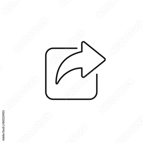 Share icon vector. EPS 10 editable vector