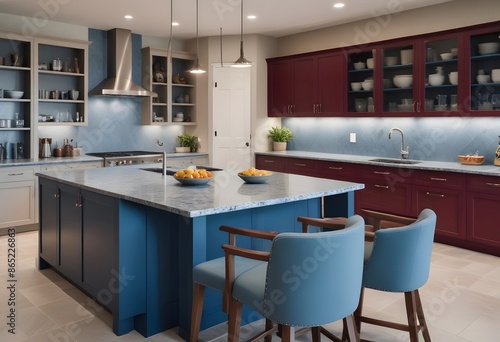 Home kitchen interior Modern design