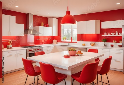 Home kitchen interior Modern design