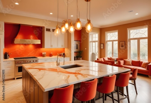 Home kitchen interior Modern design