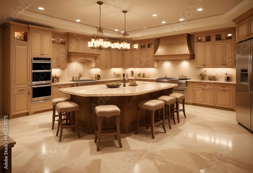 Home kitchen interior Modern design