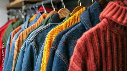 Second-Hand Cozy Clothing