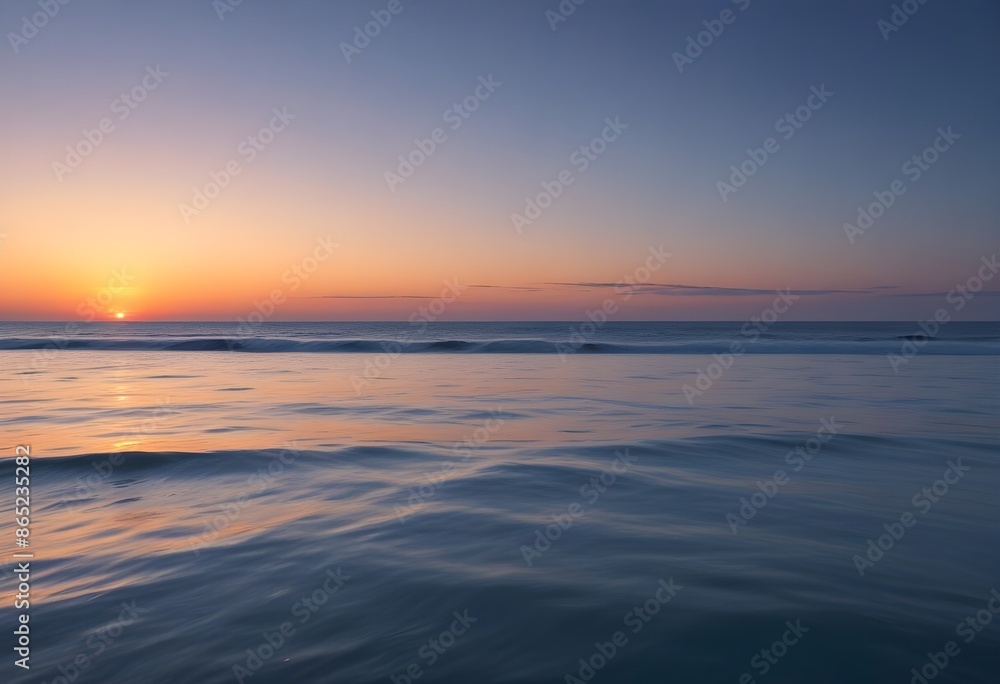 sunset over the sea, sand beach, summer day, some clouds, pink light sunset over the sea, sand beach, summer day, some clouds, pink light