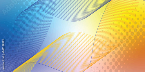 colorful gradient with blur abstract design