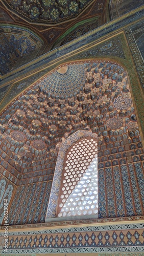 The amazing buildings and madrasas of old Registan in Samarkand, Uzbekistan