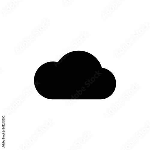 Cloud icon vector for web and mobile app. cloud sign and symbol
