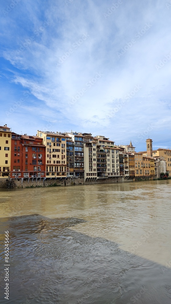 Fototapeta premium The beautiful architecture in Florence (Firenze) in Italy