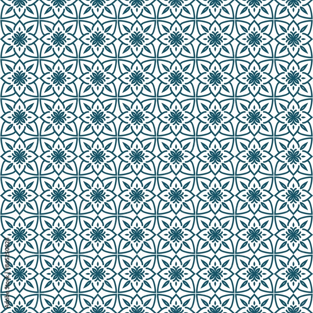Sea Blue Flora Pattern Background 6000x6000px Sea Blue Flora Pattern Background 6000x6000px