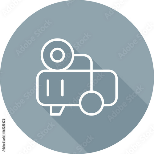 Air compressor Vector Icon