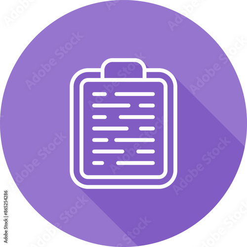 Clipboard Vector Icon
