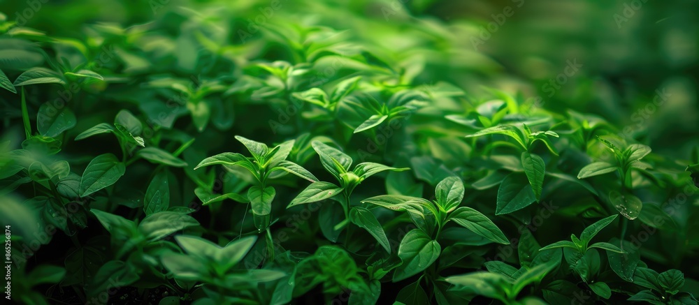 Obraz premium Green background in its natural state