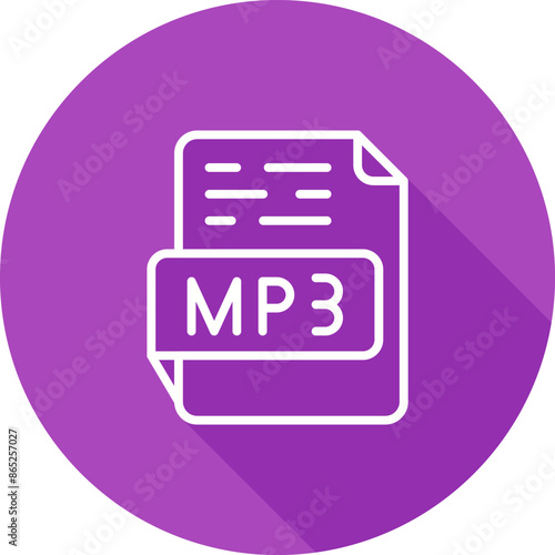 MP3 Vector Icon