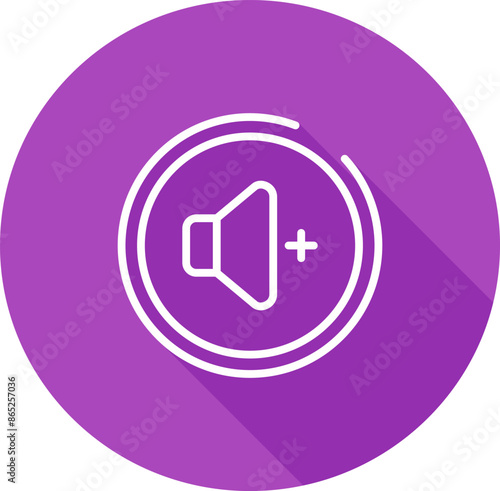 Volume Up Button Vector Icon