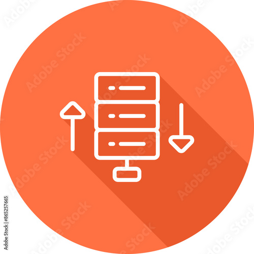 Bandwidth Vector Icon
