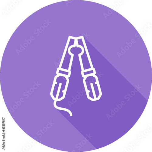 Cable Clamp Vector Icon