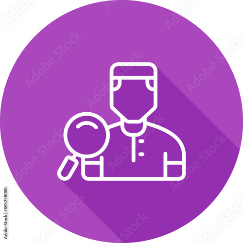 Search specialist Vector Icon