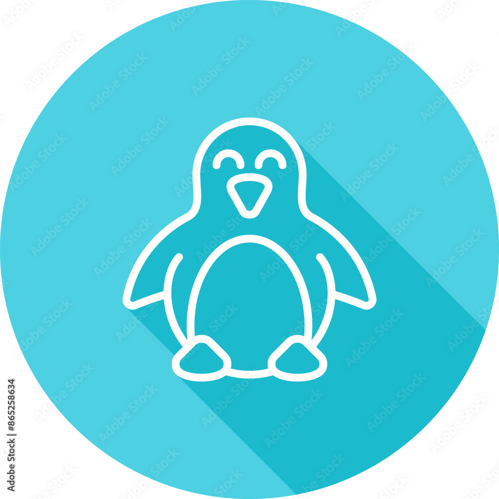 Penguin Vector Icon Penguin Vector Icon