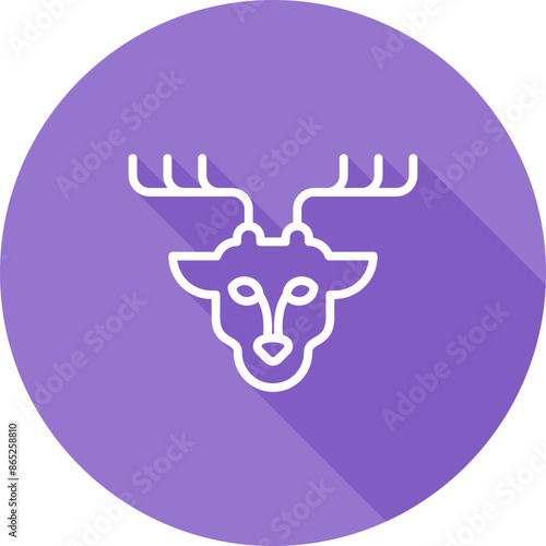 Deer Vector Icon