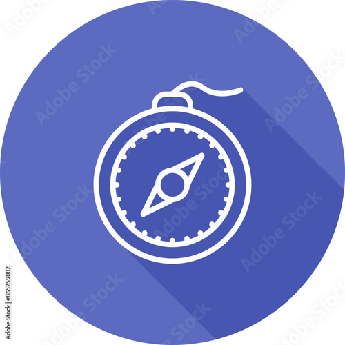 Compass Vector Icon