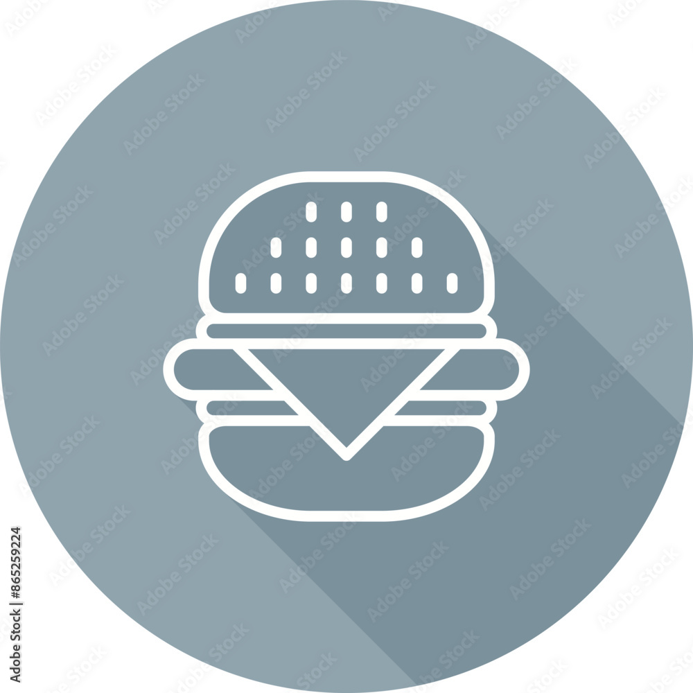 Burger Vector Icon Burger Vector Icon